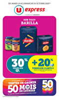 Les prix bas de la semaine des magasins U express Valable du 14 au 19 octobre 2025