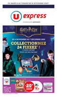 Les prix bas de la semaine chez U express Valable du 04 au 16 novembre 2025