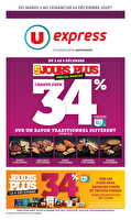Les prix bas de la semaine chez U express Valable du 02 au 14 décembre 2025