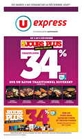 Les prix bas de la semaine chez U express Valable du 02 au 14 décembre 2025