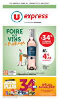 Les prix bas de la semaine chez U express Valable du 28 avril au 10 mai 2026