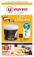 Les prix bas de la semaine chez U express Valable du 21 avril au 03 mai 2026