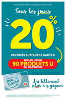 Ma sélection carte u avril chez U express Valable du 07 avril au 03 mai 2026