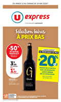 Les prix bas dans votre magasin chez U express Valable du 12 au 24 mai 2026