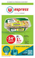Les prix bas de la semaine chez U express Valable du 02 au 14 juin 2026