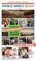 Célébrons les producteurs de chez nous chez U express Valable du 02 au 07 juin 2026