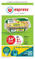Les prix bas de la semaine chez U express Valable du 02 au 14 juin 2026