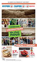 Célébrons les producteurs de chez nous chez U express Valable du 02 au 07 juin 2026