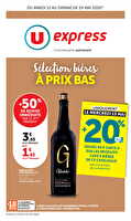 Les prix bas dans votre magasin chez U express Valable du 12 au 24 mai 2026