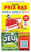 Spécial prix bas chez U express Valable du 16 au 28 juin 2026