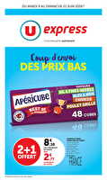 Les prix bas de la semaine chez U express Valable du 09 au 21 juin 2026
