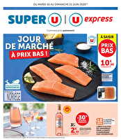 Jour de marché à prix bas ! chez U express Valable du 16 au 21 juin 2026