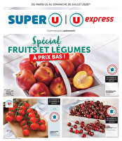 Le marché à prix bas chez U express Valable du 21 au 26 juillet 2026