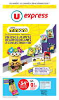 Les prix bas de la semaine des magasins U express Valable du 03 au 15 novembre 2026