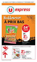 Les prix bas de la semaine chez U express Valable du 20 octobre au 01 novembre 2026