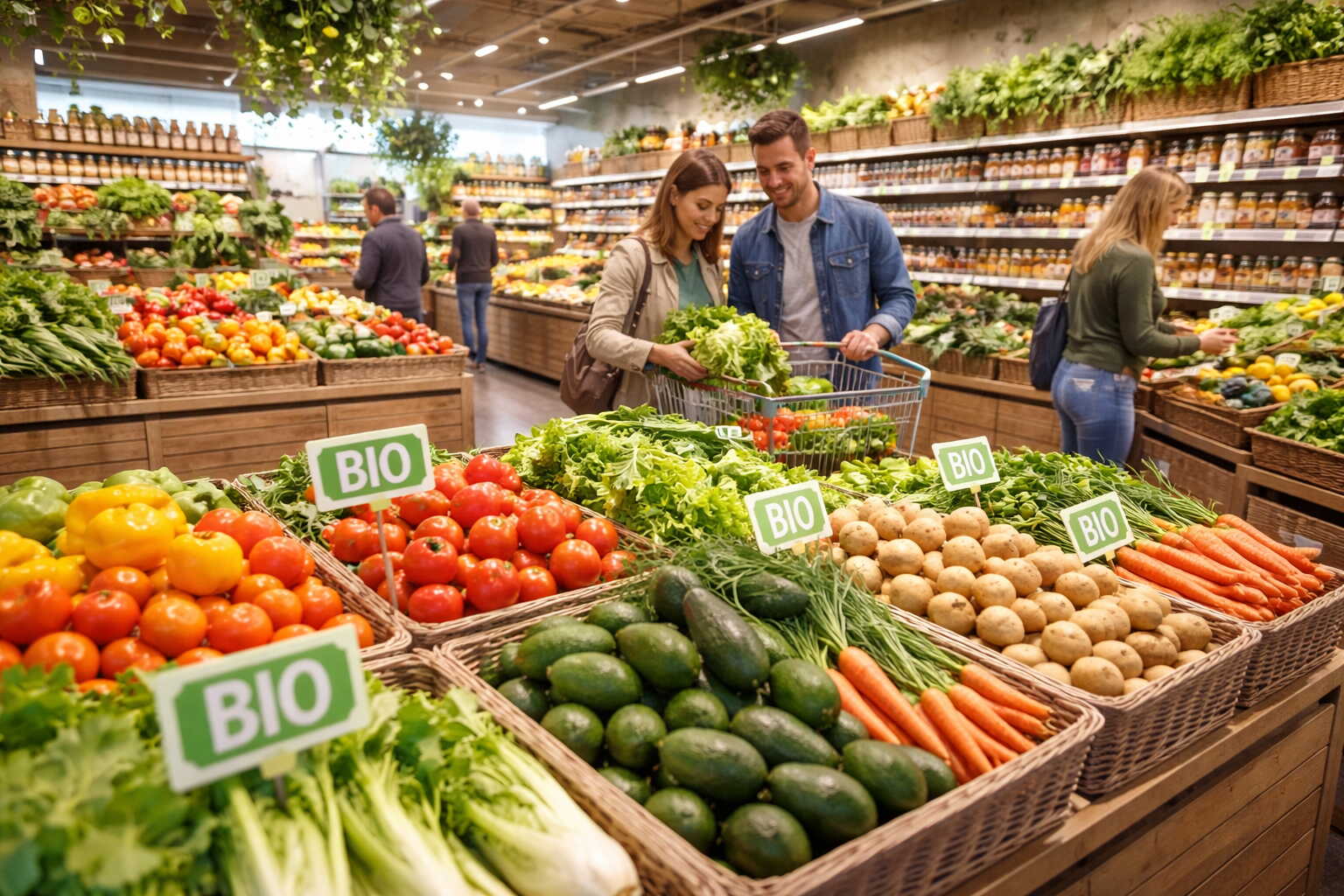 Bio en grande distribution : la reprise est enfin là — ce que révèle le Baromètre Agence Bio 2026