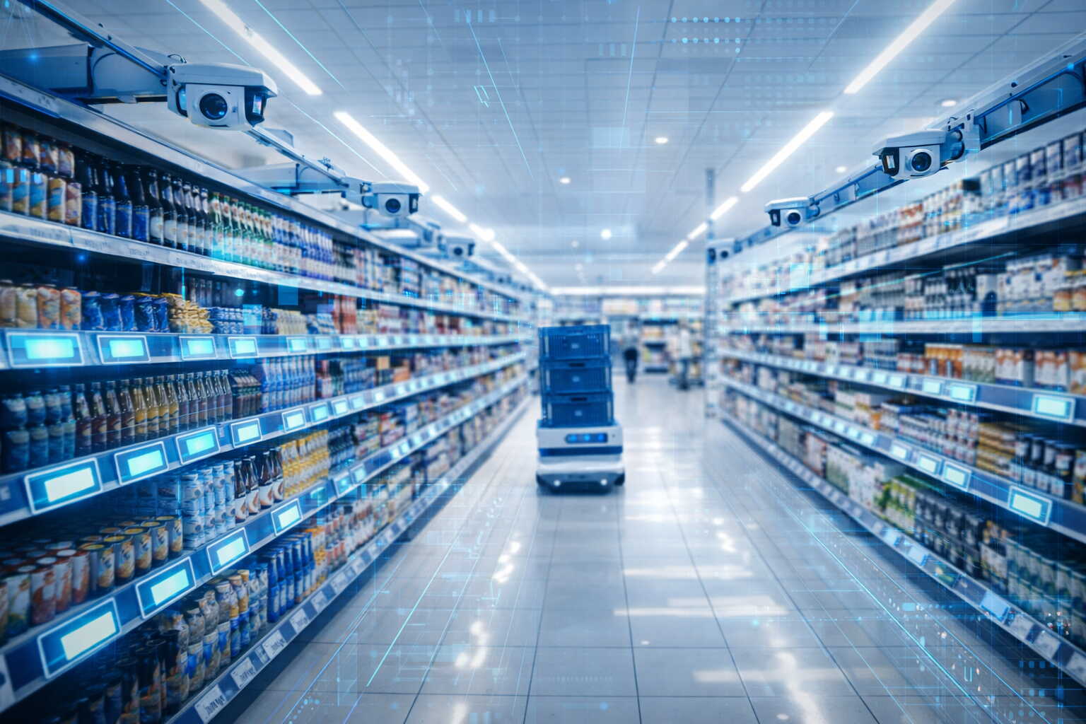 Intelligence artificielle en grande distribution : le magasin intelligent devient réalité en 2026